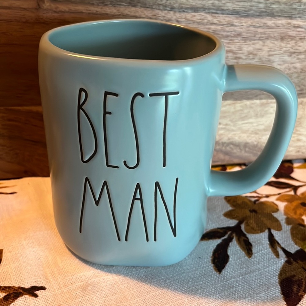 Rae Dunn “BEST MAN” Mug